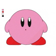 Kirby 14 Embroidery Design